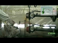 GR630-1900 روبوتات الطلاء تطبيق في قطع غيار السيارات على المحور