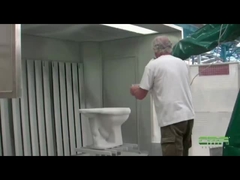 GR630-1900 مع وظيفة التعليم الذاتي روبوتات الطلاء نموذج CMA على المرحاض في صناعة السيراميك