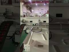 مسار خطي للسكك الحديدية مغلق بالكامل سلسلة سحب مدمجة